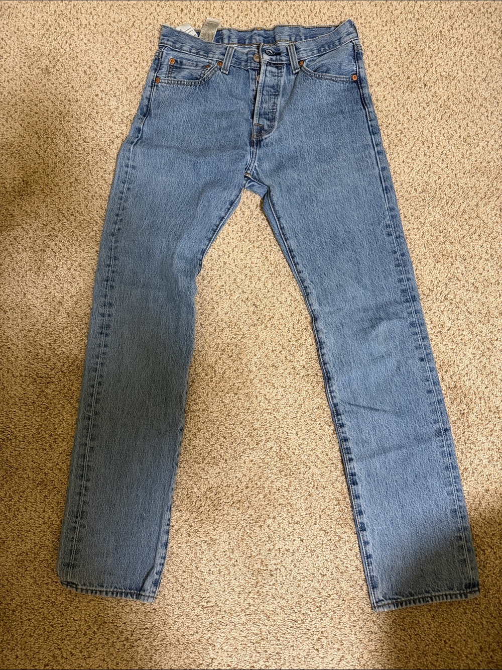 Levi’s 501  Men's Blue Jeans - Straight Fit